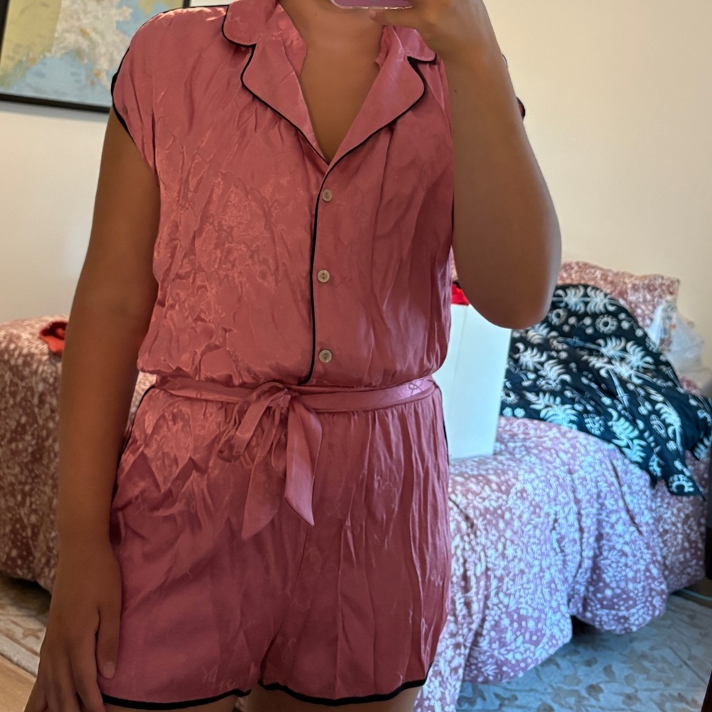 Victoria's Secret Pink Satin Sleepwear